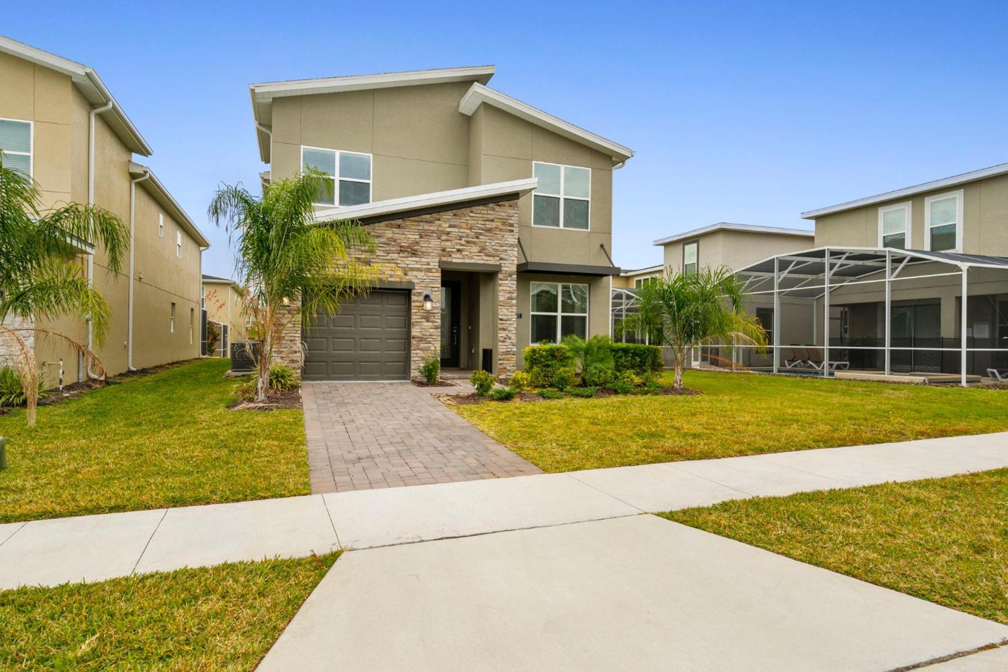 Gorgeous 5 Bd Home W Private Pool Next To Disney Kissimmee Exterior photo